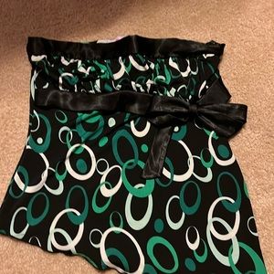 Trixxi dress top asymmetrical size large